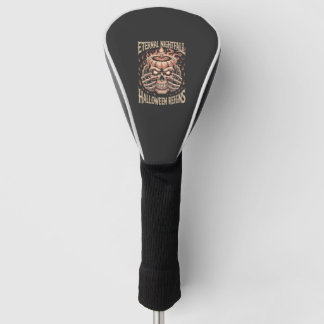 Gruselige Skeletthände Kürbis Schädel Golf Headcover