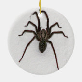 Gruselige Spinne Keramikornament (Hinten)