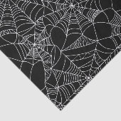 Gruselige Spinnen-Netze Seidenpapier (Ausschnitt)