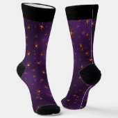 Gruselige Spinnen Socken (Gewinkelt)