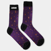 Gruselige Spinnen Socken (Rechts)