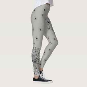 Gruselige Spinnen und Spinnennetze Leggings
