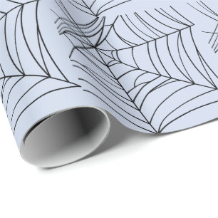 Gruselige Spinnennetze Gruselige Halloween-Party Geschenkpapier