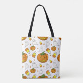 Gruselige süße Halloween-Kindertasche Tasche (Rückseite)