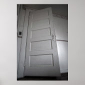 gruselige Tür Poster (Vorne)