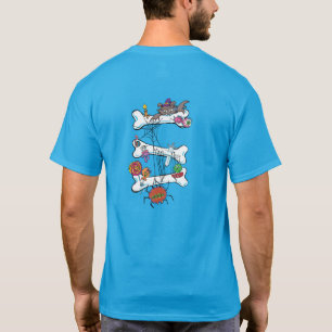 Gruselige und lustige Knochen T-Shirt