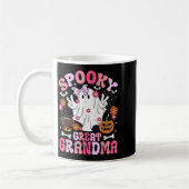 Gruselige Urgroßmutter Halloween Urgroßmutter G Kaffeetasse (Links)