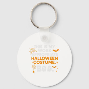 Gruselige Vibes Tarot Halloween Geist Retro Kürbis Schlüsselanhänger