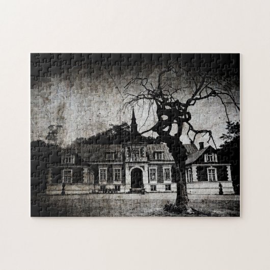Gruselige Villa - Puzzlespiel Puzzle (Horizontal)