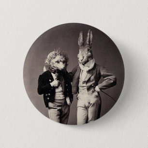 Gruselige Vintage-Kostüme Button