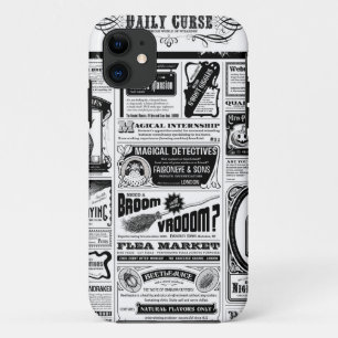 gruselige Zeitung iPhone 11 Hülle