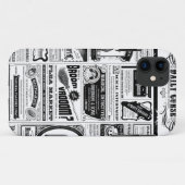 gruselige Zeitung Case-Mate iPhone Hülle (Rückseite (Horizontal))