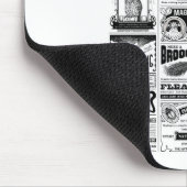 gruselige Zeitung Mousepad (Ecke)