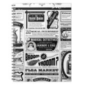 gruselige Zeitung Notizblock (Vorderseite)