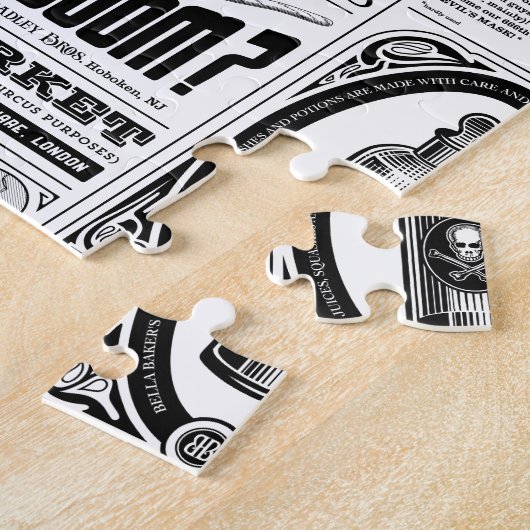 gruselige Zeitung Puzzle (Seite)