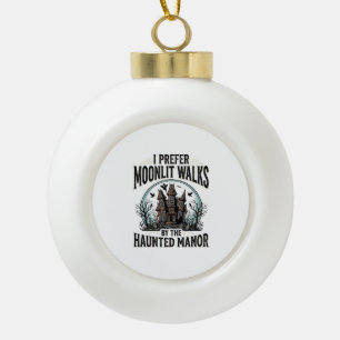 Gruseligen Haus Spaziergänge Lustiger Vintage Hall Keramik Kugel-Ornament