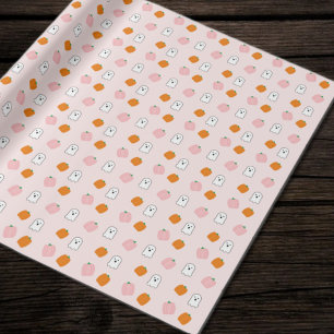 Gruseliger 4. Geburtstag Geschenkpapier