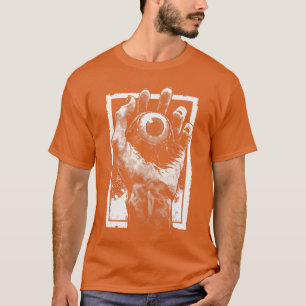 Gruseliger Augapfel-Hand-Weirdcore-Horror-Gothik-O T-Shirt
