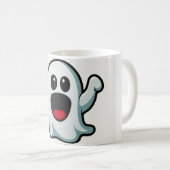 gruseliger Becher Kaffeetasse (VorderseiteRechts)