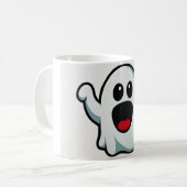 gruseliger Becher Kaffeetasse (Vorderseite Links)