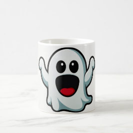 gruseliger Becher Kaffeetasse