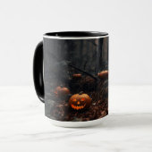 Gruseliger Becher Tasse (Vorderseite Links)