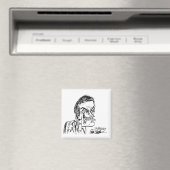 gruseliger Bösewicht Cartoon Magnet (In Situ (Geschirrspüler))