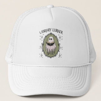 Gruseliger Buchliebhaber-Geister-Design Truckerkappe