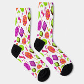 Gruseliger Candy-Zombie-Mix für Halloween Socken (Rechts)