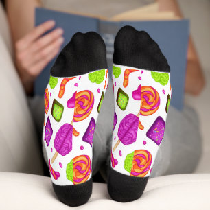 Gruseliger Candy-Zombie-Mix für Halloween Socken