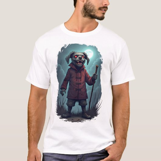 Gruseliger Cane Corso T-Shirt (Vorderseite)