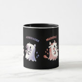 Gruseliger Capy und Kuh  Tasse (Zentrum)
