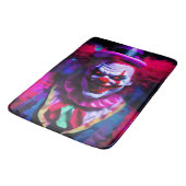 gruseliger Clown Badematte (Schrägansicht)