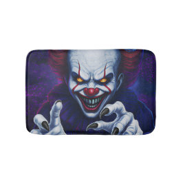 Gruseliger Clown-Badematte Badematte