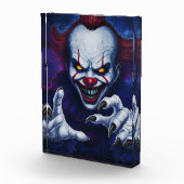 Gruseliger Clown-Foto-Block Fotoblock (Rechts)