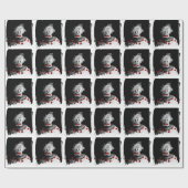 Gruseliger Clown Geschenkpapier (Flach)