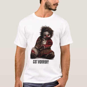 Gruseliger Clown-Puppe - Hast du Horror? T-Shirt