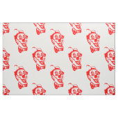 Gruseliger Clown Stoff (Fat Quarter (45,7 x 55,9 cm))