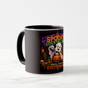 Gruseliger Cocktailbar Halloween-Geist Tasse
