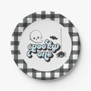 Gruseliger Erster Halloween Geburtstag Pappteller