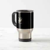 Gruseliger F-Caw-F Grafik ohne Rücksicht Reisebecher (Vorderseite Links)