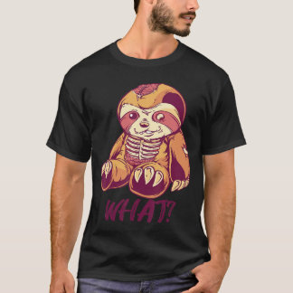 Gruseliger Faultier-Horror Mörderische Faultiere W T-Shirt
