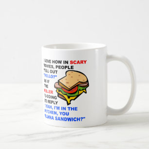 Gruseliger Film Hallo Lustiger Becher Kaffeetasse