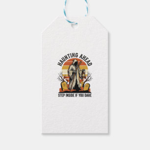 Gruseliger Friedhof-Shirt mit geisterhaftem Sonnen Geschenkanhänger