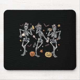 Gruseliger Friseur Boo Crew Friseur Halloween  Mousepad