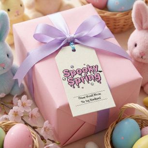 Gruseliger Frühlings-Pastel-Goth-Oster-Anhänger Ro Geschenkanhänger