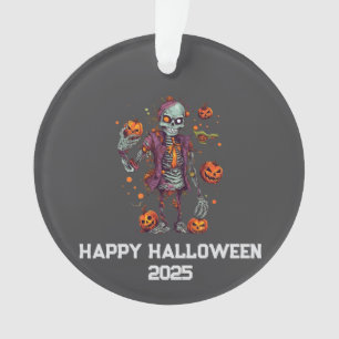 Gruseliger gehender Skelett-Schmuck Ornament