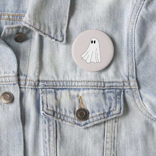 Gruseliger Geist Button (Beispiel)