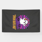 Gruseliger Geist DJ Halloween Beats Design_1 Banner (Horizontal)