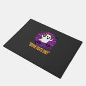 Gruseliger Geist DJ Halloween-Beats-Design_1 Fußmatte (Schrägansicht)